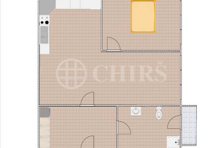 Pronájem bytu 2+kk s balkonem, OV, 50 m2, ul. Buzulucká 570/8, Praha 6 – Dejvice