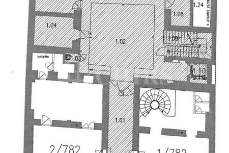 Prodej komerčního objektu, OV, 120m2, ul. Plzeňská 782/112, Praha 5 - Košíře