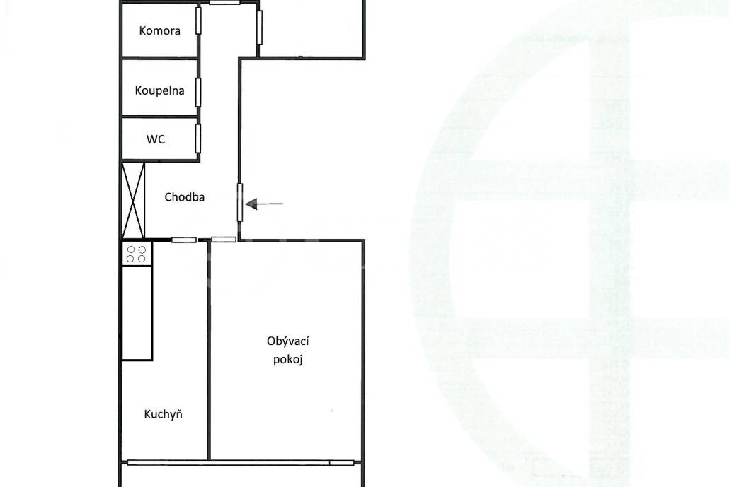 Pronájem bytu 3+1 s lodžií, DV, 81m2, ul. Borovanského 2379/18, Praha 13 - Velká Ohrada