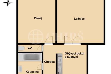 Pronájem bytu 3+kk, OV, 80m2, ul. Anglická 551/6, Praha 2 - Vinohrady
