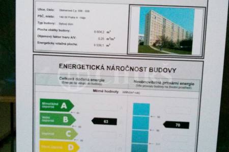 Pronájem bytu 3+1 s lodžii, DV, 75m2, ul.Steinerova 606/8, Praha 4 Háje.