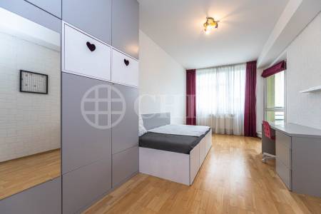 Pronájem bytu 4+kk, 111,2 m² s velkou terasou, lodžií a garáží, ul. Voskovcova 1130/26, Praha 5 - Barrandov