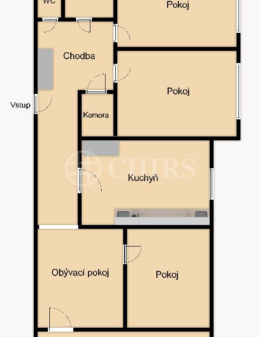 Prodej bytu 3+1, OV, 76 m2, ul. Janského 2510/99, Praha 5 - Stodůlky