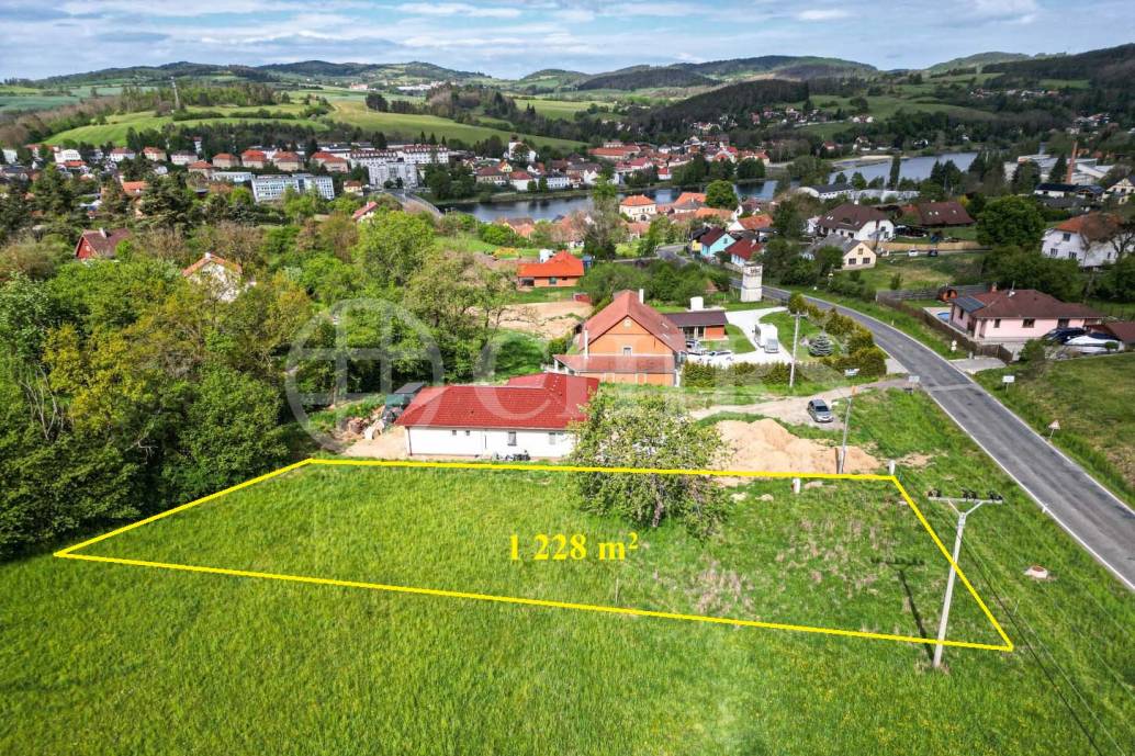 Prodej pozemku, OV, 1228 m2, Kamýk nad Vltavou