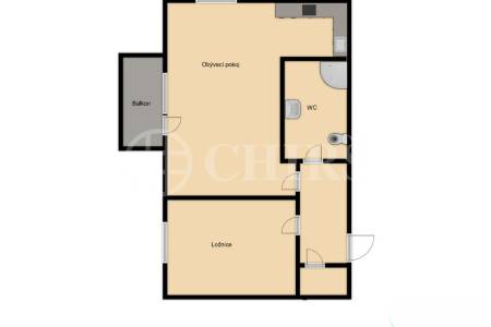 Prodej bytu 2+kk s balkonem a sklepem, OV, 48,3 m2, ul. Želetická 200/8, Praha 5 - Sobín Prodej bytu 2+kk s balkonem a sklepem, OV, 48,3 m2, ul. Želetická 200/8, Praha 5 - Sobín