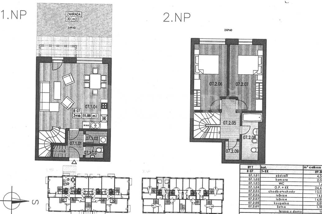 Prodej bytu 3+kk s předzahrádkou, OV, 90,3m2, ul. Přeučilova 2696/7, Praha 5 - Stodůlky