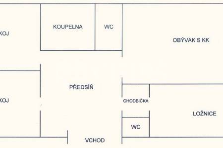 Prodej bytu 4+kk, OV, 88 m2, ul. Ke Skalkám 3079/56, P-10 Záběhlice