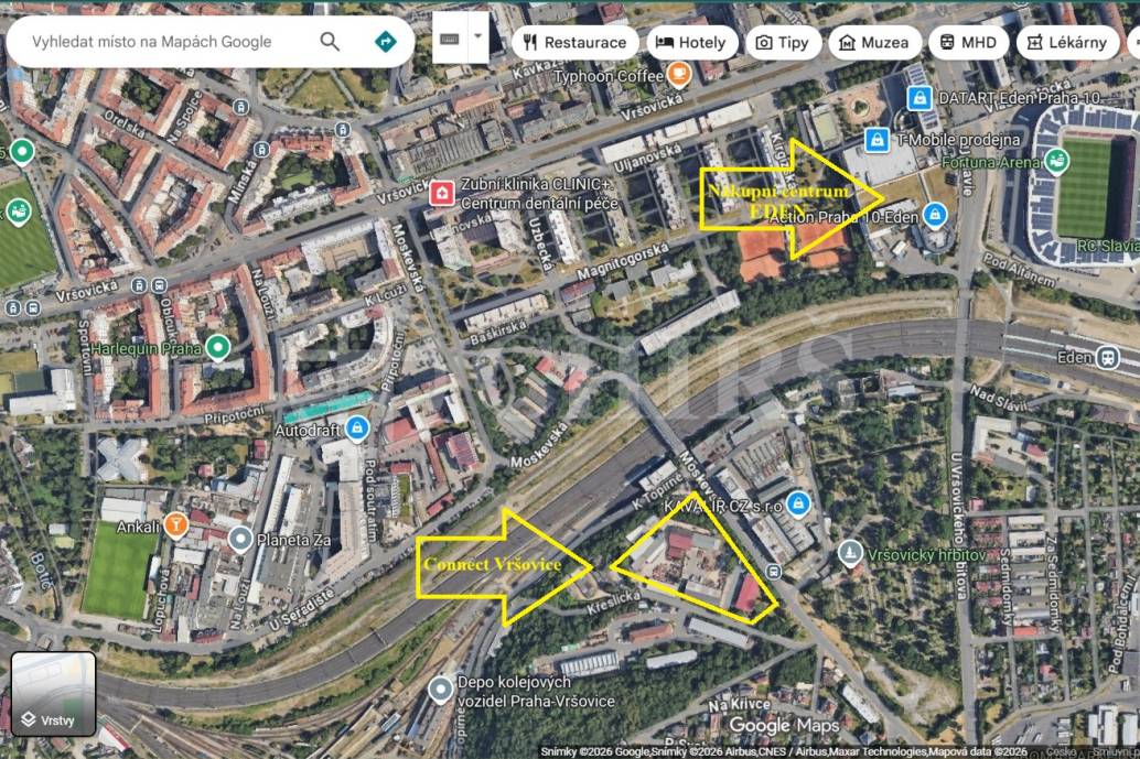 Prodej novostavby bytu 2+kk se zahradou, terasou, lodžií, sklepem a garážovým stáním, DV, 64 m2, Praha 10 - Vršovice