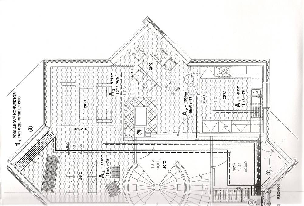 Pronájem rodinného domu 5+1 s terasou, OV, 235m2, ul. Na Kopečku 572, Klecany, okr. Praha-východ