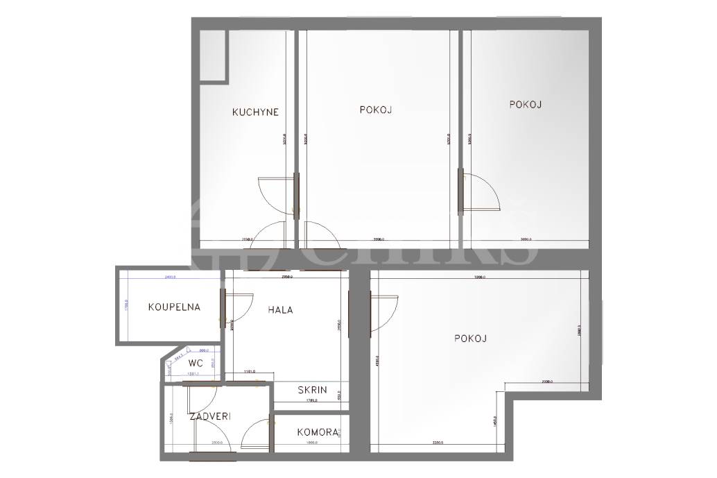 Prodej bytu 3+1, OV, 97m2, Parléřova, Praha 6