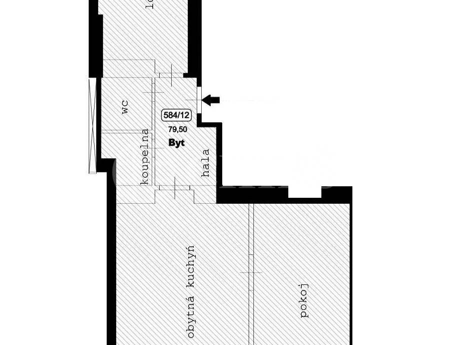 Pronájem bytu 3+kk s balkonem, OV, 80m2, ul. náměstí Generála Kutlvašra 584/7, Praha 4 - Nusle