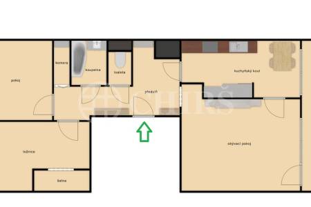 Prodej bytu 3+kk s balkonem a sklepem, OV, 84m2, ul. Janského 2250/37, Praha 5 - Stodůlky