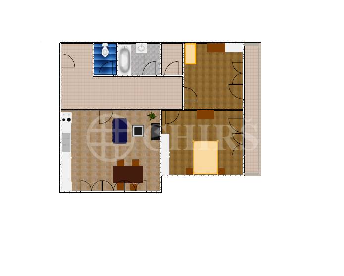 Prodej bytu 3+kk, OV, 79m2, ul. Skuteckého 1705/3a, Praha 6 - Řepy