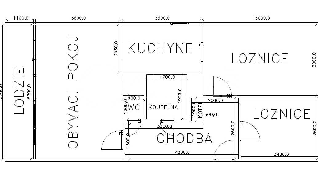 Prodej bytu 3+1/L, 72 m2, OV, Praha 5 - Motol, Weberova 212/19