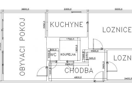 Prodej bytu 3+1/L, 72 m2, OV, Praha 5 - Motol, Weberova 212/19