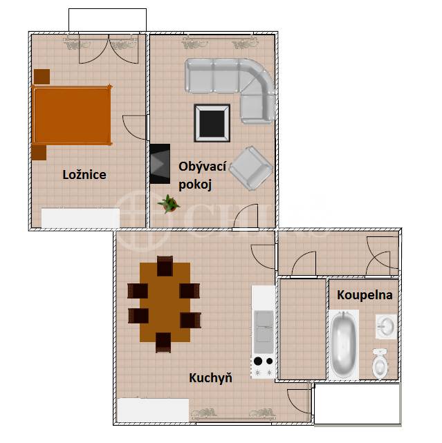 Prodej bytu 2+1 s lodžií, OV, 82m2, ul. Kyjevská 509/12, Praha 6 - Bubeneč