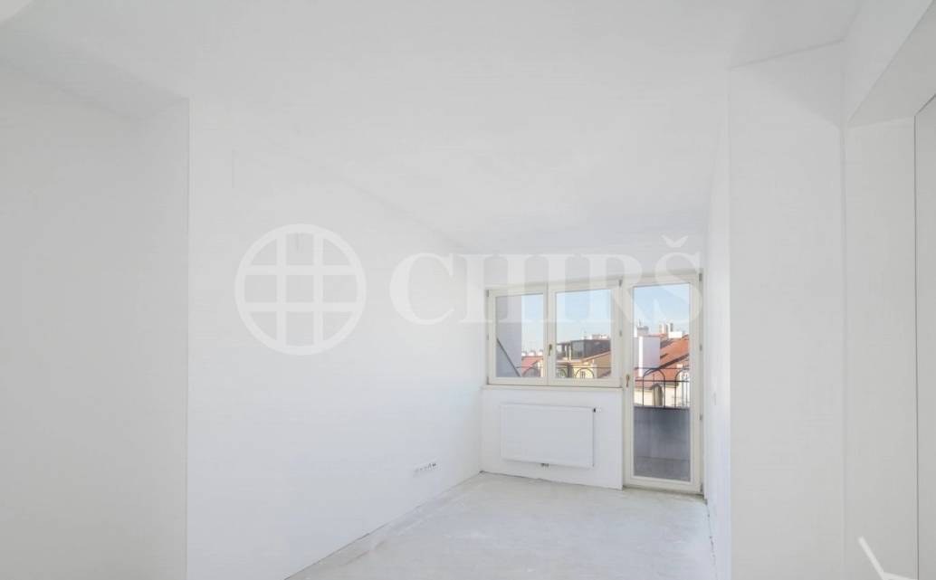 Prodej rozestavěné bytové jednotky - mezonet  3+kk, balkon, OV, 105,3 m², ul. Na Výšinách 900/8 - Praha 7 - Bubeneč