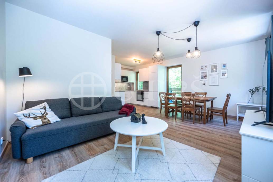 Prodej bytu 3+kk s balkonem, OV, 67m2, Apartmány Hrdlička, Slapy