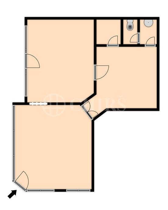 Pronájem nebytového prostoru, OV, 78m2, ul. Volutová 2524/12, Praha 5 - Stodůlky