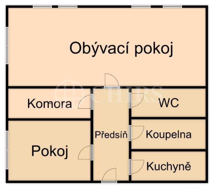 Pronájem bytu 2+1, OV, 71m2, ul. Na Můstku 383/1, Praha 1 - Staré Město