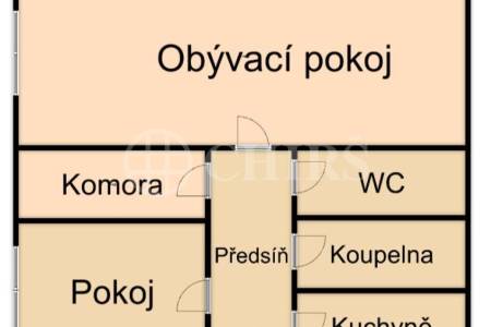 Pronájem bytu 2+1, OV, 71m2, ul. Na Můstku 383/1, Praha 1 - Staré Město