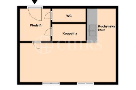 Prodej bytu 1+kk, 34 m2, ul. Nechvílova 1830/18, Praha 4 Chodov