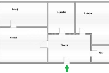 Prodej bytu 2+1, OV, 62m2, ul. Petrohradská 810/17, Praha 10 - Vršovice