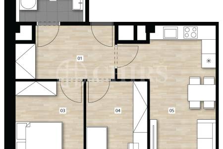 Prodej bytu 2+1/T, 110 m2,ul. Perucká 2483/9, P2 Vinohrady