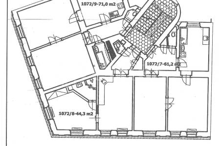 Prodej činžovního domu, OV, 1209m2, ul. Táboritská 1072/5, Praha 3 - Žižkov