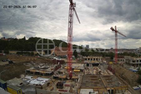 Prodej novostavby bytu 2+kk se zahradou, terasou, lodžií, sklepem a garážovým stáním, DV, 64 m2, Praha 10 - Vršovice