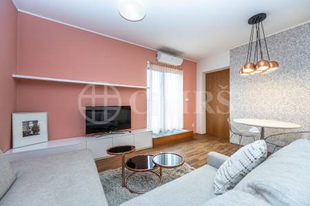 Pronájem bytu 2+kk s terasou, OV, 51m2, ul. Za vokovickou vozovnou 257/6, Praha 6 - Veleslavín