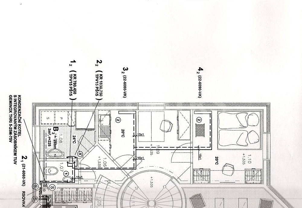 Pronájem rodinného domu 5+1 s terasou, OV, 235m2, ul. Na Kopečku 572, Klecany, okr. Praha-východ