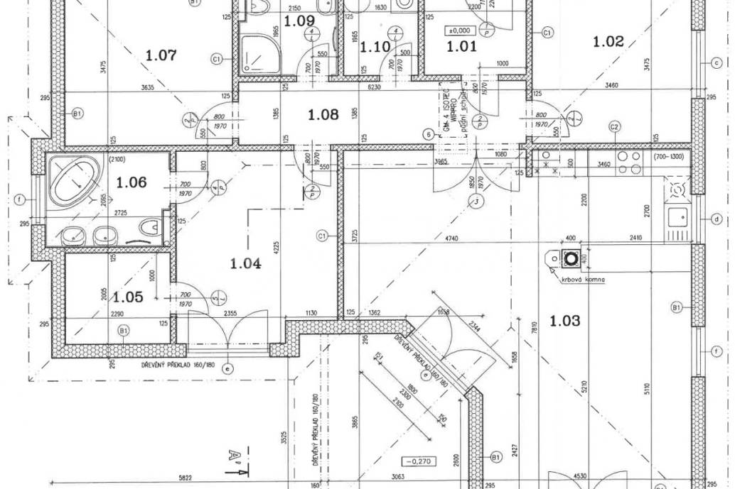 Prodej rodinného domu 4+kk, OV, 118m2, ul. U Dráhy 614, Chýně, okr. Praha-západ