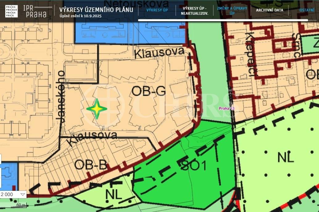 Prodej bytu 4+kk s terasou a uzamykatelnými garážemi, OV, 180m2, ul. Klausova 2559/11, Praha 5 - Stodůlky