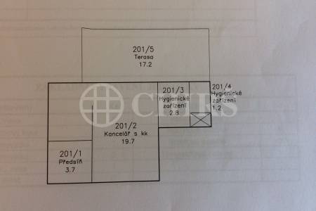 Prodej bytu 1+kk, OV, 28m2+17m2 terasa, ul. V Horkách 1730, Praha-4