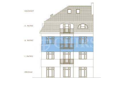 Prodej bytu 3+kk, OV, 102 m2, ul. Na Čihadle 919/34, Praha 6 - Dejvice