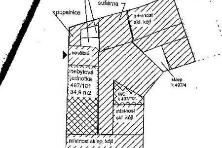 Pronájem nebytového prostoru v ulici Zúžená v Praze 6