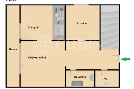 Prodej bytu 4+1 s terasou a garážovým stáním, DV, 82m2, ul. Jaroslava Foglara 1333/8, Praha 5 - Stodůlky