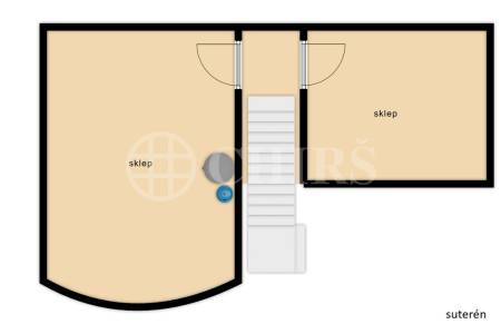 Pronájem RD 5+1 se zahradou, OV, ul. Na Ořechovce 201/20, Praha 6 - Střešovice