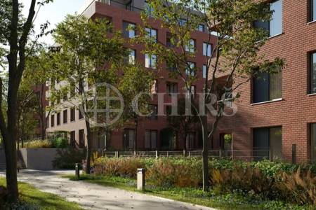 Prodej novostavby bytu 2+kk se zahradou, terasou, lodžií, sklepem a garážovým stáním, DV, 64 m2, Praha 10 - Vršovice