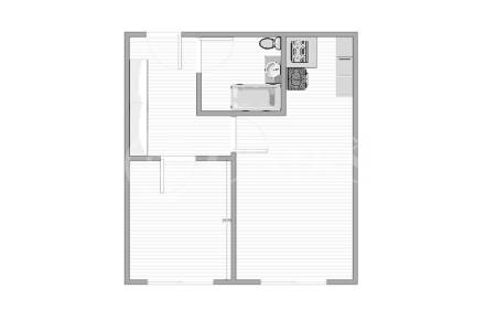 Pronájem bytu 2+kk, OV, 48m2, ul. Zahradníčkova 1126/18, Praha 5 - Košíře