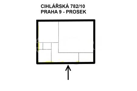 Prodej bytu 2+kk, OV, 41 m2, ul. Cihlářská 782/10, Praha 9 - Prosek