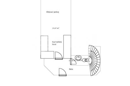 Prodej bytu 3+kk s terasou, OV, 90 m2+ 10 m2, ul. Wuchterlova, P6 - Dejvice