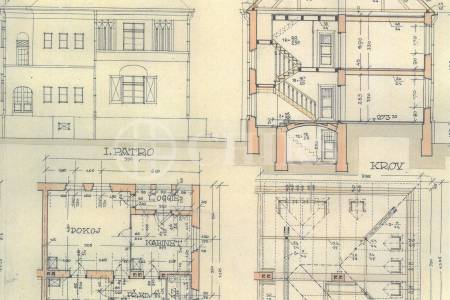 Pronájem RD 5+1 se zahradou, OV, ul. Na Ořechovce 201/20, Praha 6 - Střešovice