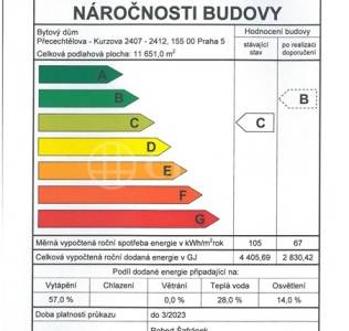 Prodej bytu 2+kk, OV, 45m2, ul. Kurzova 2412/5, Praha 13 - Velká Ohrada