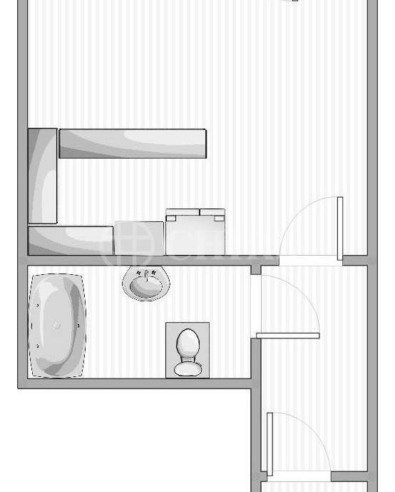 Prodej bytu 1+kk s balkonem, OV, 38m2, ul. Štěpařská 1131/14, Praha 5 - Hlubočepy