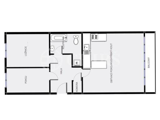 Prodej bytu 3+kk, DV, 78 m2, ul. V Zahrádkách 2028/6, P-3 Žižkov