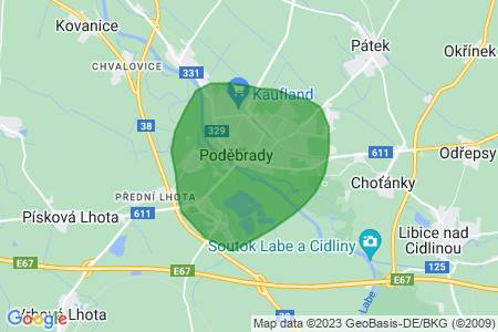 Koupím rodinný dům 3+kk, 3+1 Poděbrady, p. Bednář