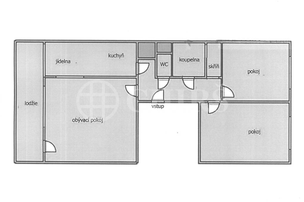 Prodej bytu 3+1 s lodžií, OV, 76m2, ul. Janského 2249/35, Praha 5 - Stodůlky