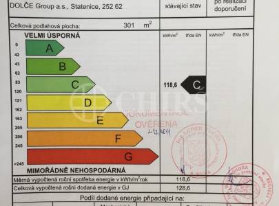 Prodej bytu 5+kk,OV,158 m2, ul. Za Roklí 537/3, Statenice-Černý vůl